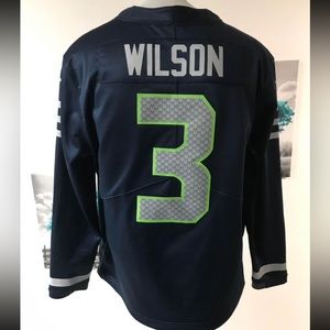 Nike Russel Wilson Long Sleeve Jersey
Men’s Size XL
Seattle Seahawks